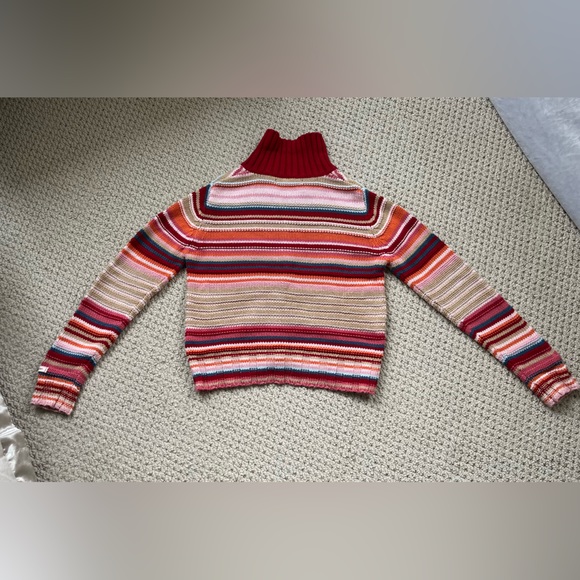 Jackpot Daughter cotton button up cardigan & matching scarf. Size US8 EU122/128 - Picture 5 of 11